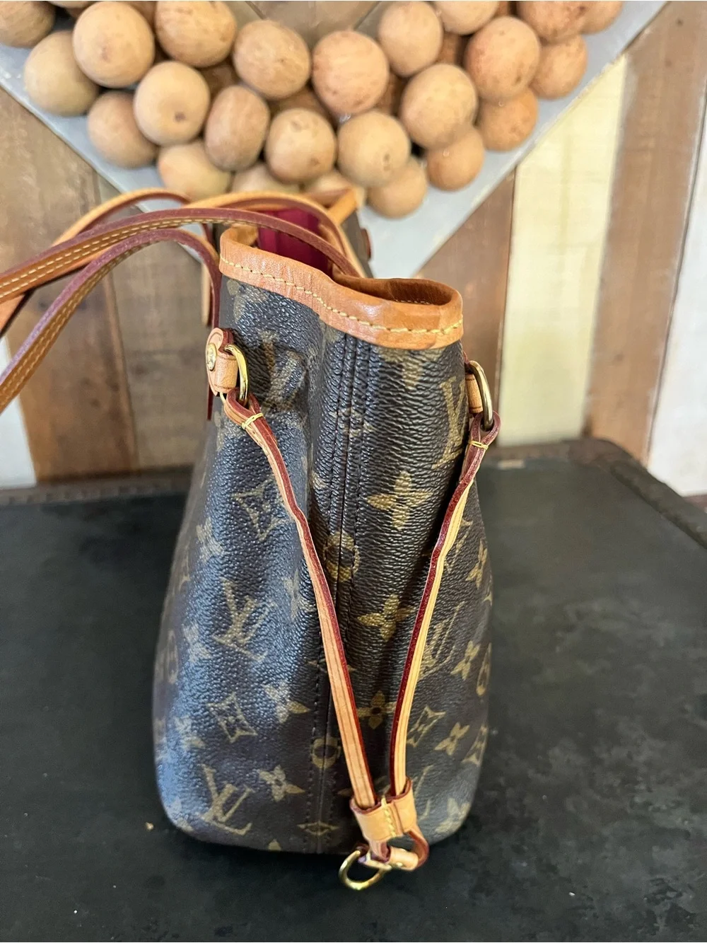 Authentic Louis Vuitton monogram canvas Neverfull PM